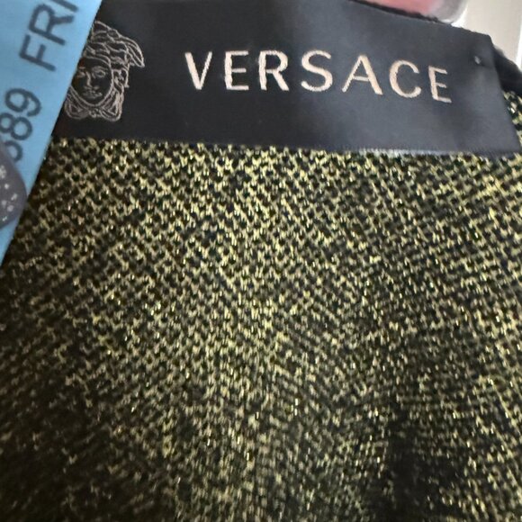 Versace Dress, IT42, Black and Gold - Picture 3 of 9